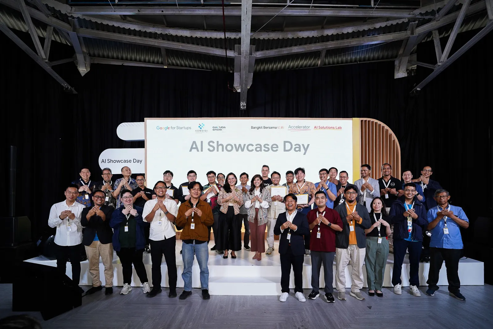 Intura di Google for Startups AI Showcase Day Bersama Komdigi