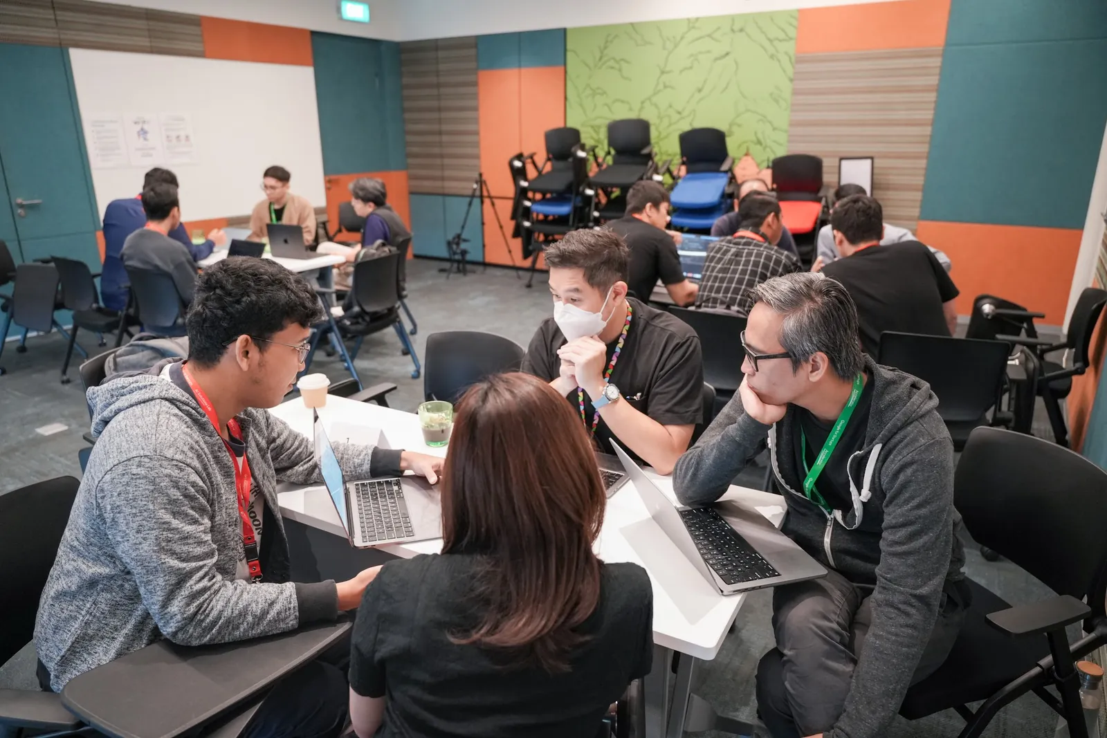 Participants during the three-day technical workshop and AI agents development session at Google Office Jakarta